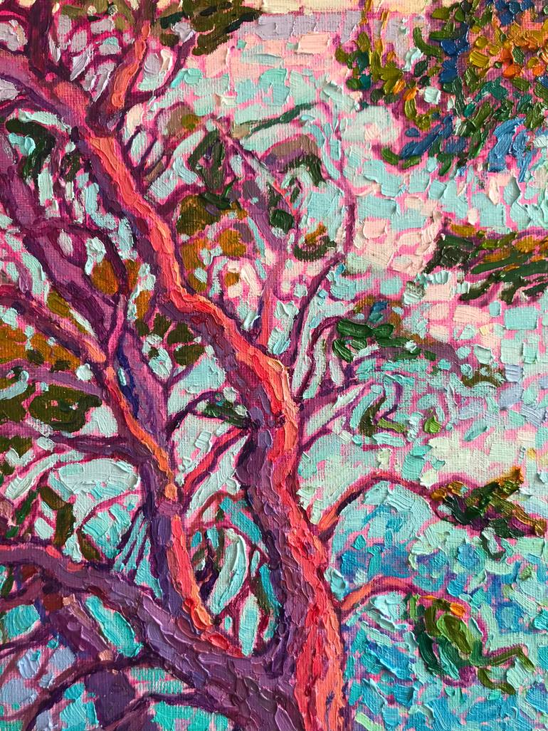 Original Impressionism Seascape Painting by Natalia Bessmertnova