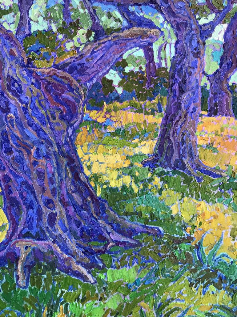 Original Impressionism Landscape Painting by Natalia Bessmertnova