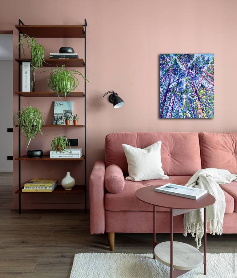 Original Impressionism Landscape Painting by Natalia Bessmertnova