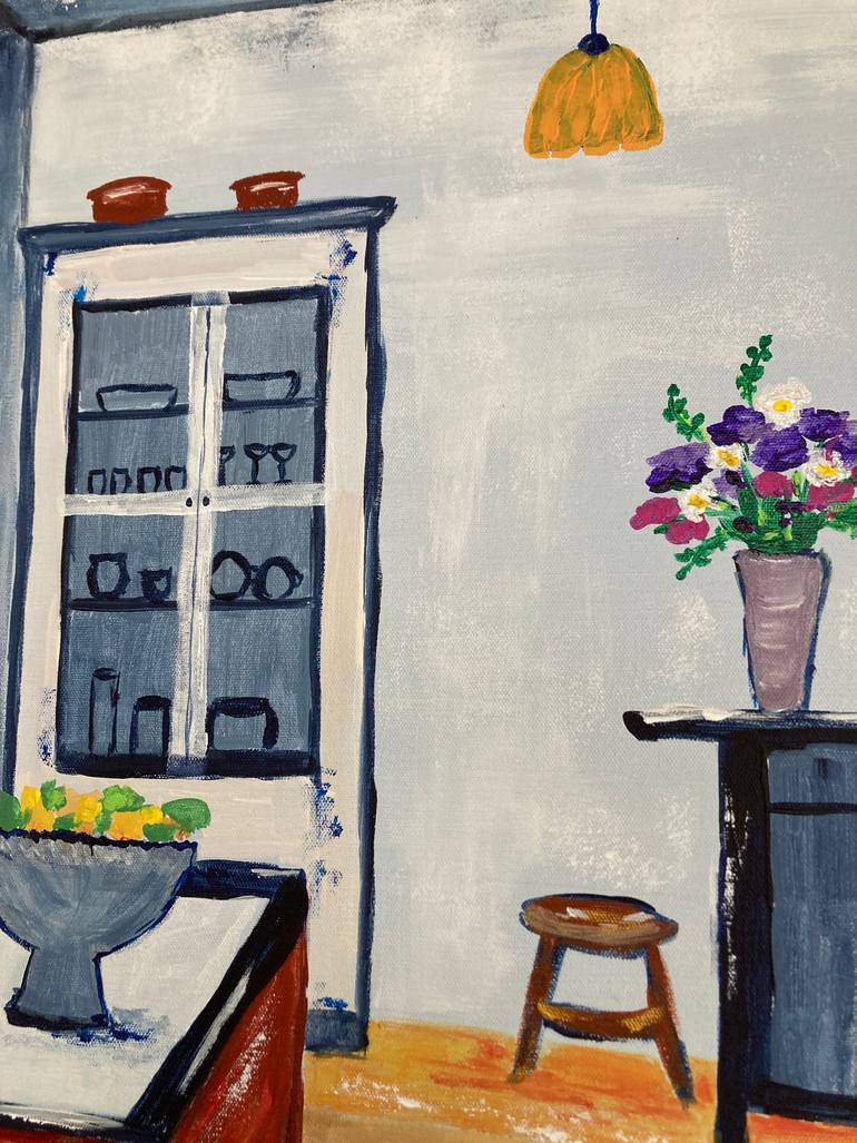 Original Art Deco Other Painting by Hajnalka Fellmann