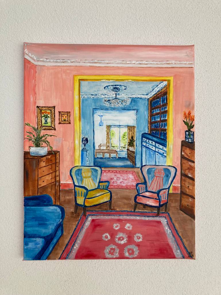 Original Art Deco Other Painting by Hajnalka Fellmann