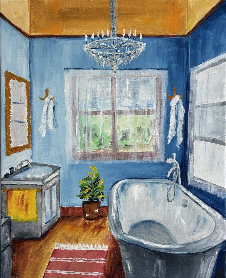 Original Conceptual Family Paintings by Hajnalka Fellmann