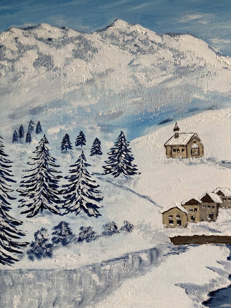 Original Seasons Painting by Hajnalka Fellmann