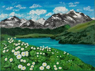 Original Landscape Paintings by Hajnalka Fellmann