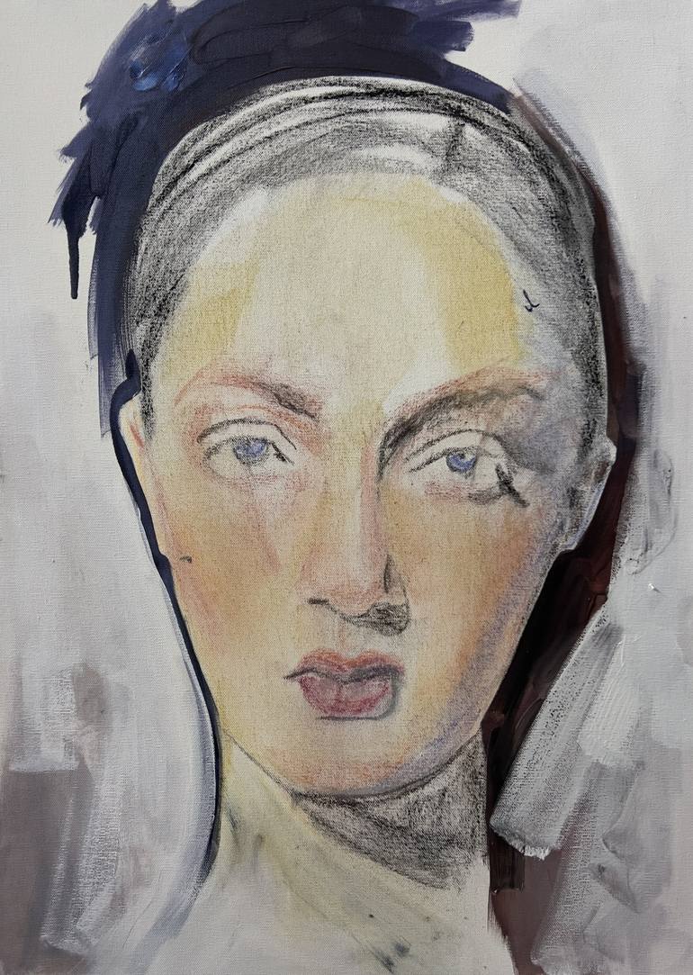 Portrait X1013 Painting by Kseniya Rai | Saatchi Art