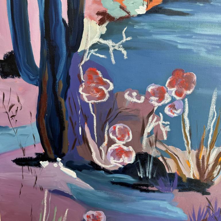 Original Expressionism Landscape Painting by Kseniya Rai