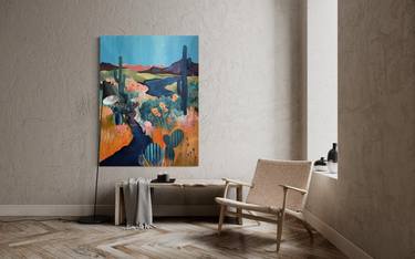 Original Expressionism Landscape Paintings by Kseniya Rai
