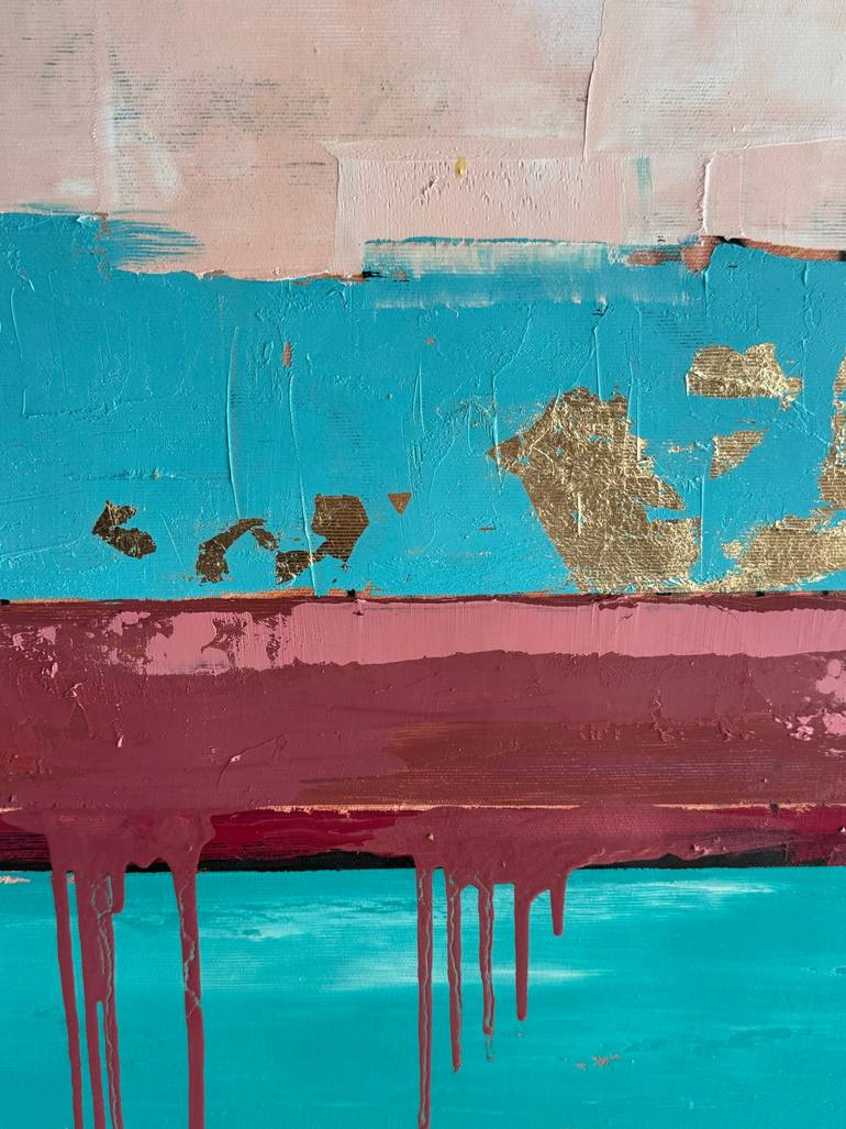 Original Abstract Expressionism Abstract Painting by Kseniya Rai