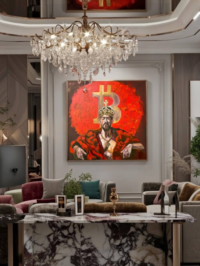 Original Abstract Expressionism Abstract Painting by Kseniya Rai