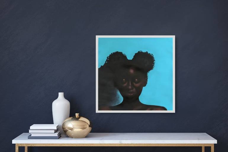 Original Abstract Expressionism People Painting by Kseniya Rai