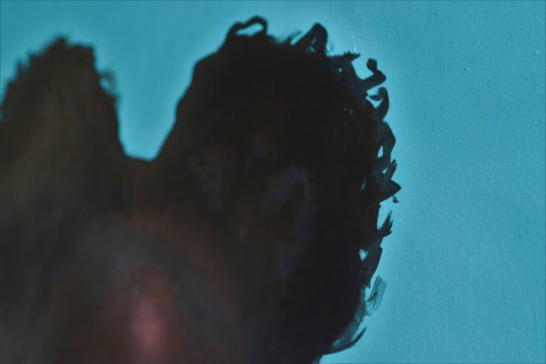 Original Abstract Expressionism People Painting by Kseniya Rai