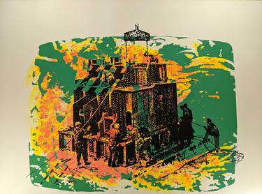 Original Architecture Printmaking by Denis Chabot