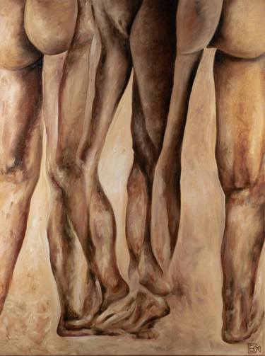Print of Modern Nude Paintings by Eduard Kulm