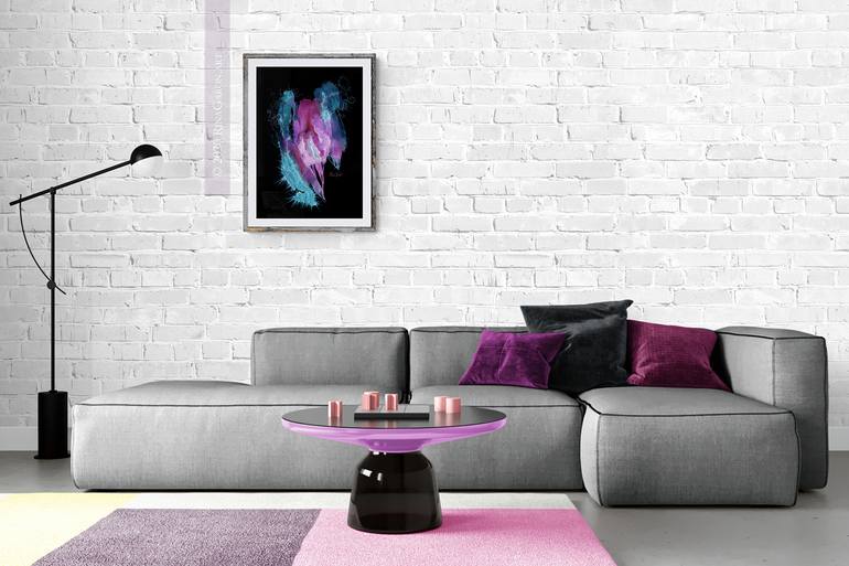 Original Abstract Women Digital by Rina Garon