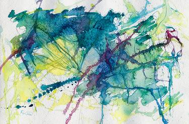 Print of Abstract Nature Paintings by RINA GARON