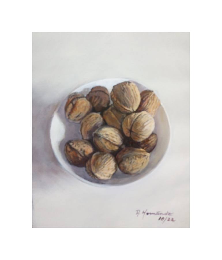 Nueces / nuts Painting by Arturo Hernández Diez | Saatchi Art South Korea