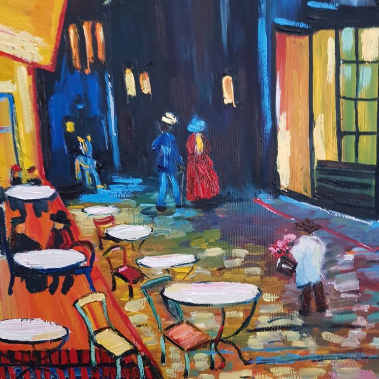 Original Impressionism Architecture Painting by Irina Ciobanu