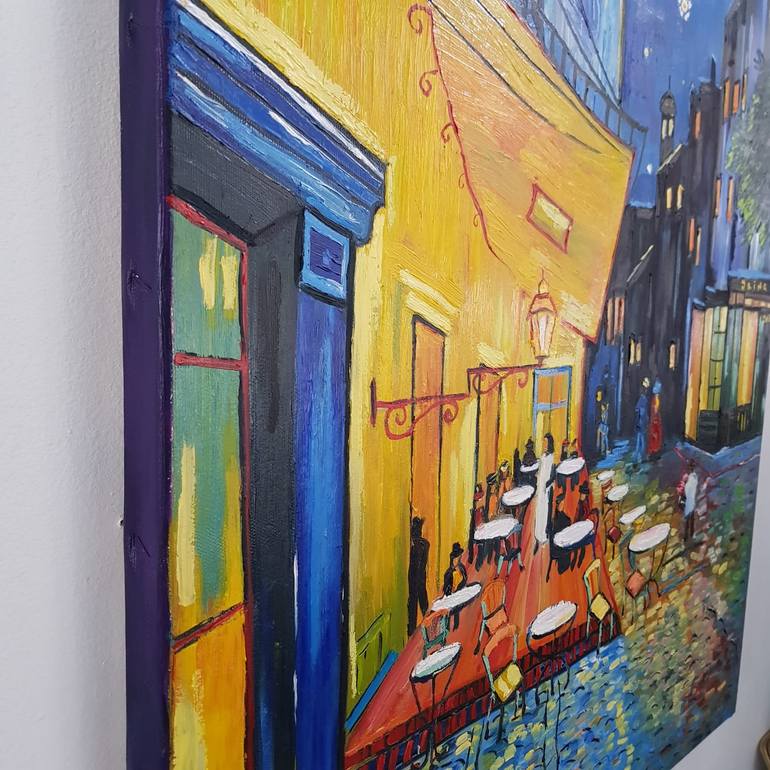 Original Impressionism Architecture Painting by Irina Ciobanu