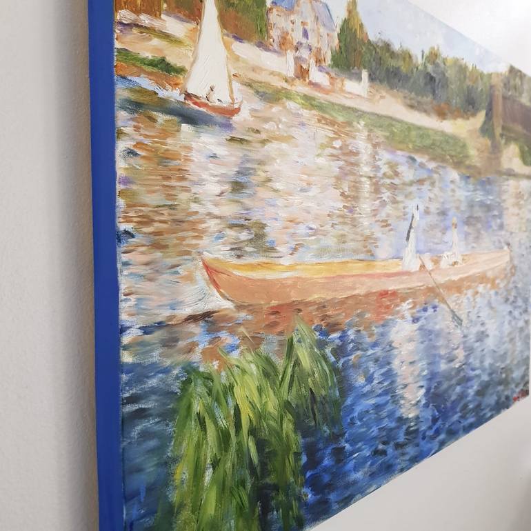 Original Impressionism Nature Painting by Irina Ciobanu
