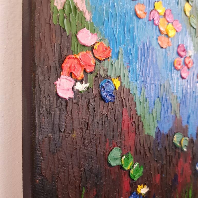 Original Abstract Nature Painting by Irina Ciobanu