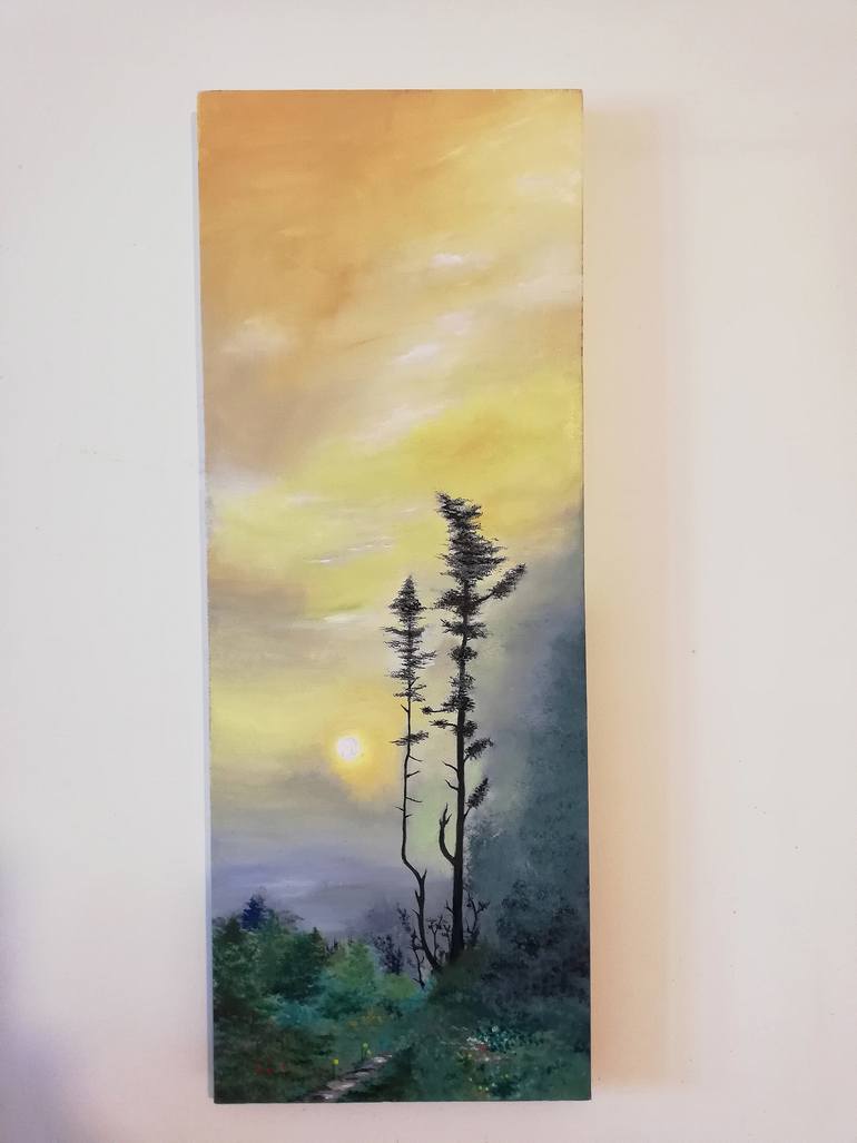 Golden Hour Painting by Sofia Targova | Saatchi Art