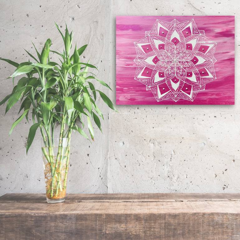 Original Abstract Geometric Painting by Valentina Muravleva