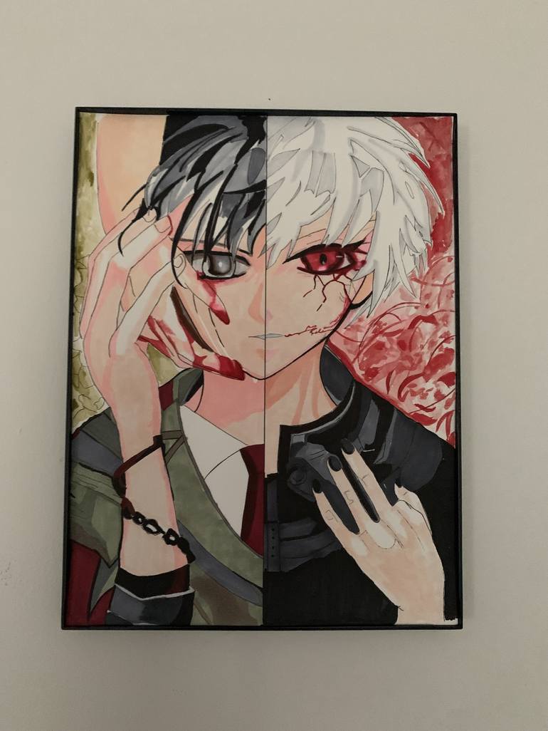 Tokyo Ghoul Anime Wall Art Painting