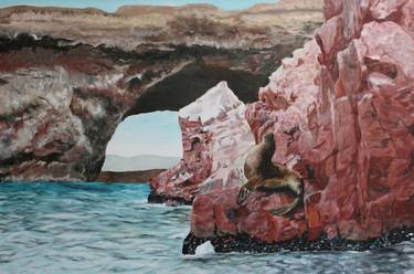 Print of Fine Art Landscape Paintings by Ximena Heraud