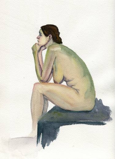 Print of Figurative Nude Paintings by Daria Miroshnychenko