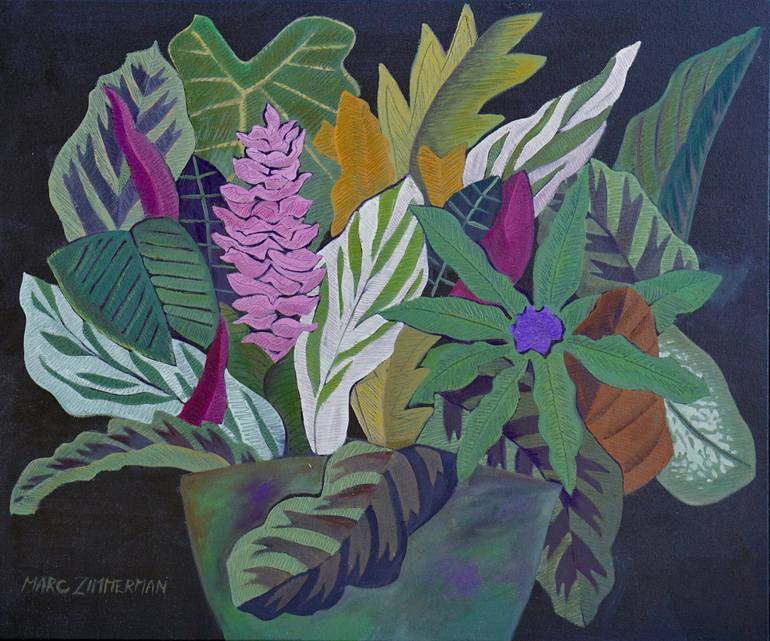 Marc Zimmerman - A Hawaiian Tapestry - Oil Paint By Marc Zimmerman