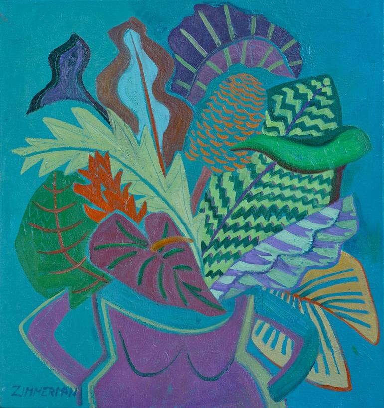 Marc Zimmerman - A Hawaiian Tapestry - Oil Paint By Marc Zimmerman