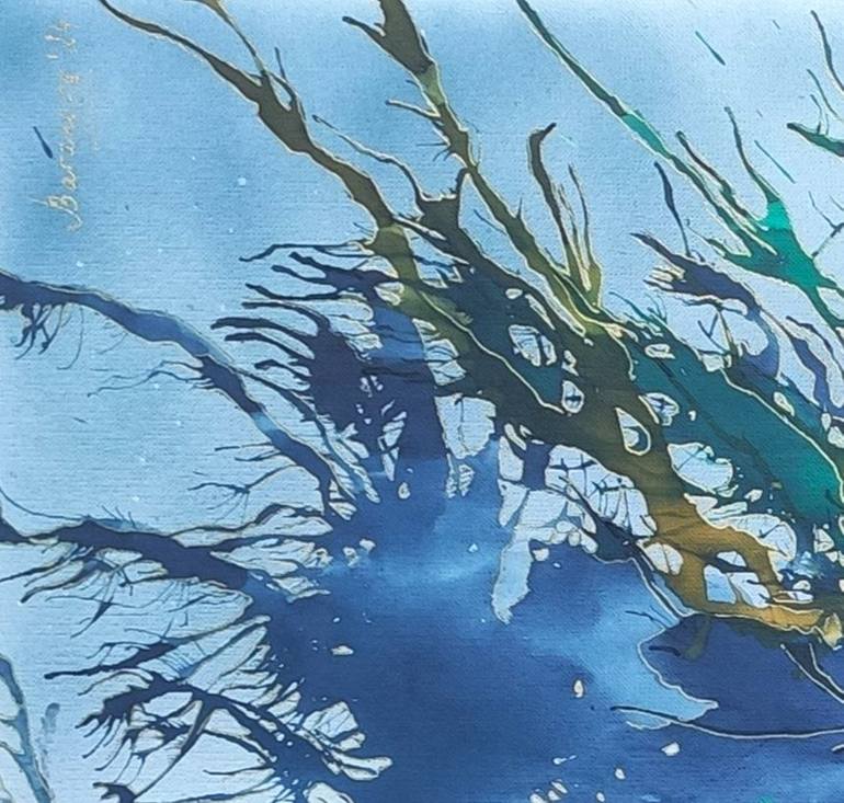 Original Abstract Expressionism Abstract Painting by Iryna Baranova