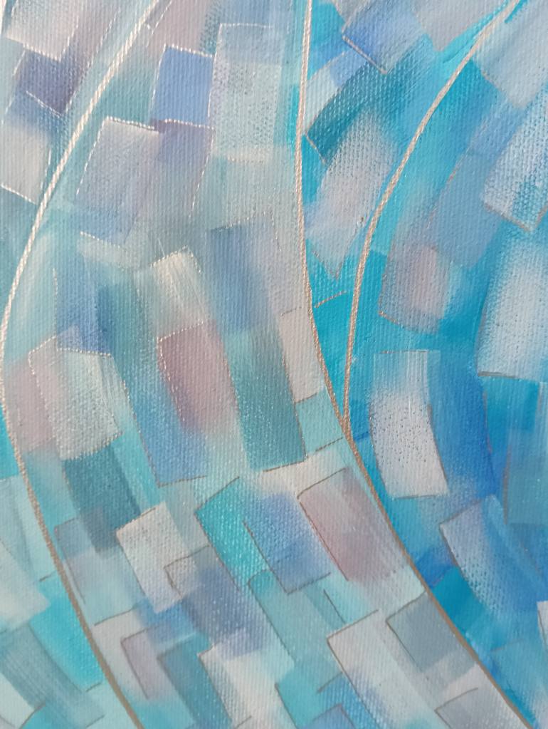 Original Abstract Seascape Painting by Iryna Baranova