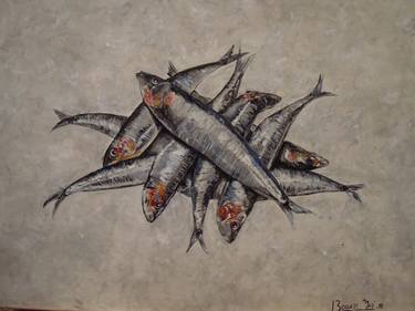 Original Fish Paintings by JOANA BISQUERT MARÍ