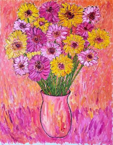 Original Floral Paintings by Linda Paterson