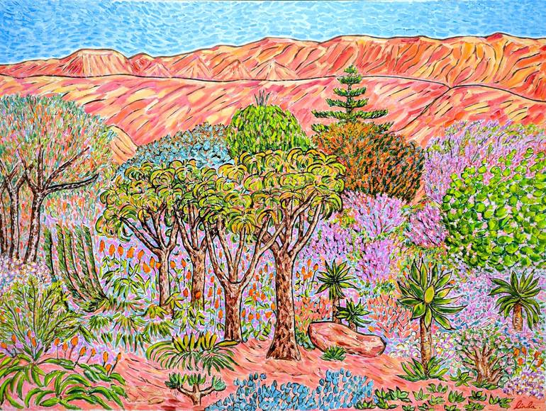 Print of Abstract Expressionism Landscape Paintings by Linda Paterson
