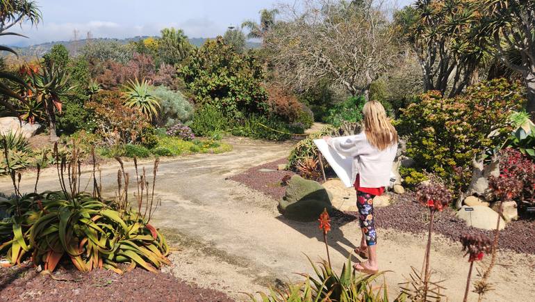 Original Expressionism Landscape Painting by Linda Paterson