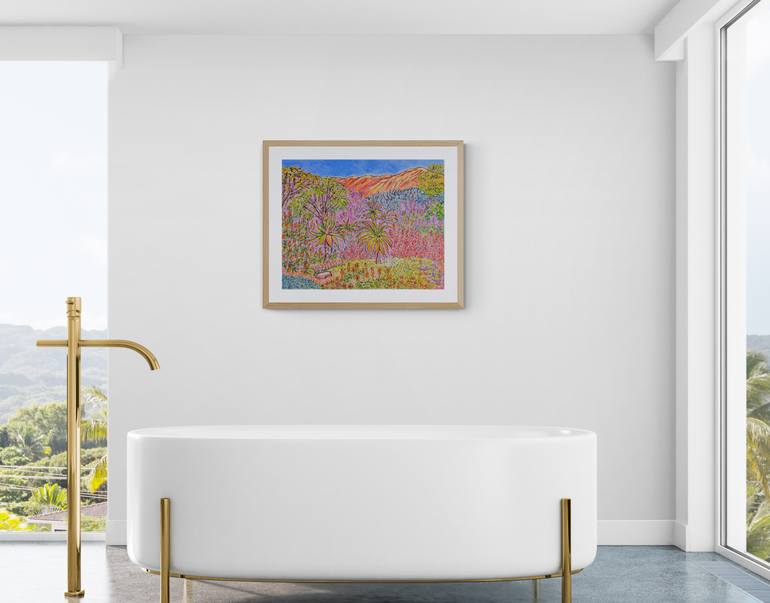 Original Expressionism Landscape Painting by Linda Paterson