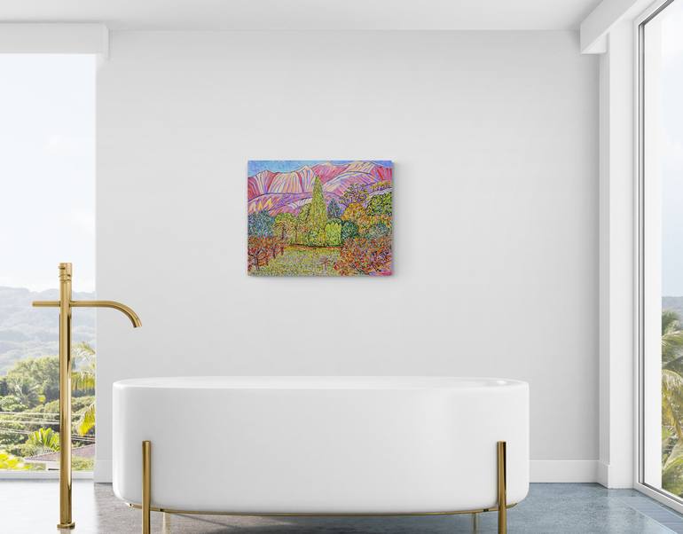 Original Impressionism Landscape Painting by Linda Paterson