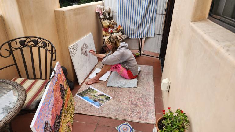 Original Impressionism Landscape Painting by Linda Paterson