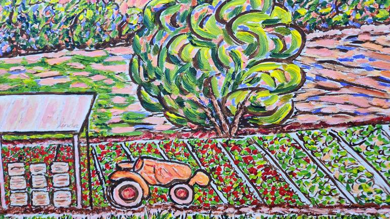 Original Impressionism Landscape Painting by Linda Paterson