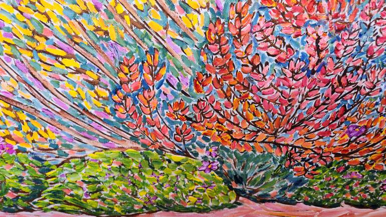 Original Impressionism Landscape Painting by Linda Paterson