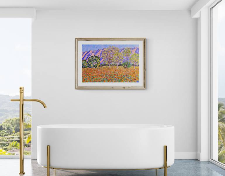 Original Impressionism Landscape Painting by Linda Paterson