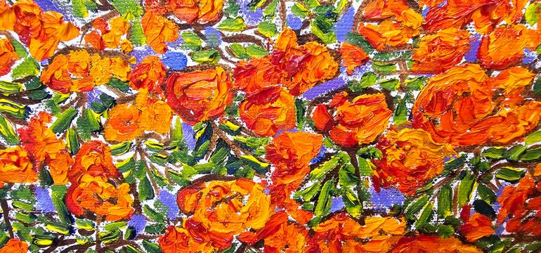 Original Impressionism Landscape Painting by Linda Paterson