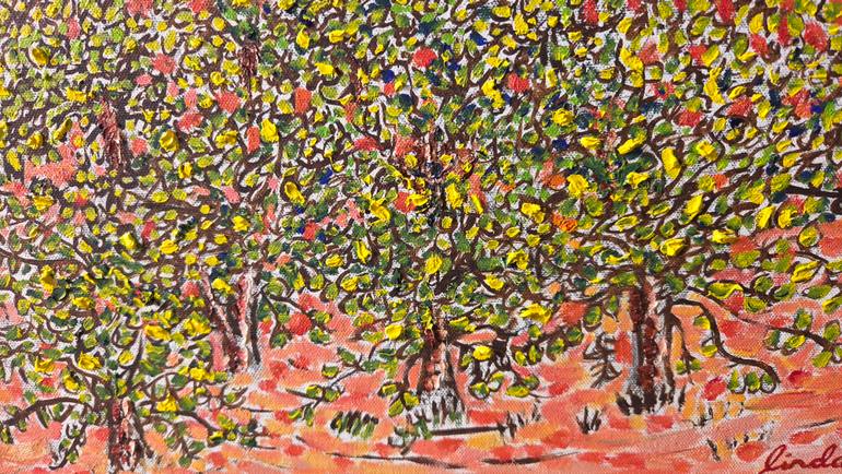 Original Impressionism Landscape Painting by Linda Paterson