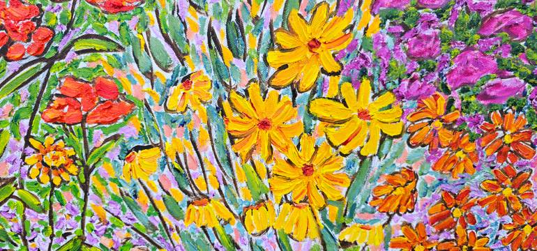 Original Impressionism Landscape Painting by Linda Paterson