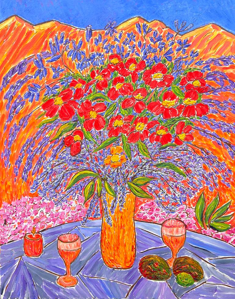 Original  Painting by linda paterson