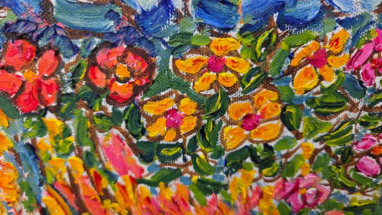 Original Impressionism Landscape Painting by Linda Paterson