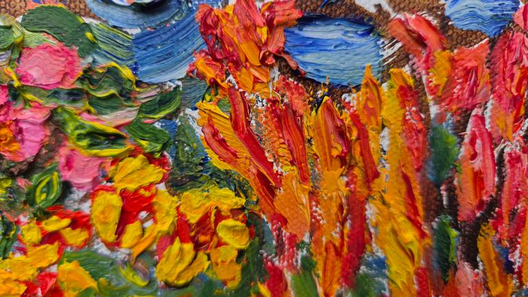 Original Impressionism Landscape Painting by Linda Paterson