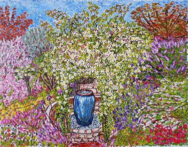 Print of Garden Paintings by Linda Paterson